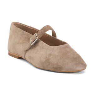 STEVE MADDEN Suede Dreaming Studded Ballet Flats NWT